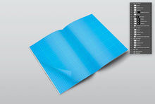 Load image into Gallery viewer, Free A4 PSD Magazine Mockup Isometric View