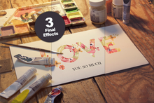 Load image into Gallery viewer, Free Artist's Art Equipment and Paper Mockup
