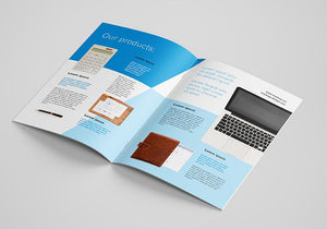Free 8 Shots or Angles of A4 Brochure Mockups