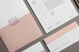 Free Advanced Clean Branding Stationery Mockup Business Card and Letterhead Paper