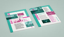 Load image into Gallery viewer, Free Vertical A4 or A5 or A6 Leaflet Mockup Set
