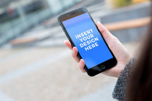 Free 5 Photorealistic Smart or Mobile Phone PSD Mockups