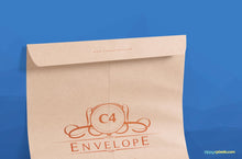 Load image into Gallery viewer, Free 2 C4 Envelope Mockup PSDs
