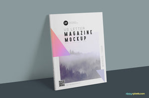 Free 2 US Letter Magazine Mockups