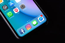 Load image into Gallery viewer, Free Black iPhone X Top View Mockup
